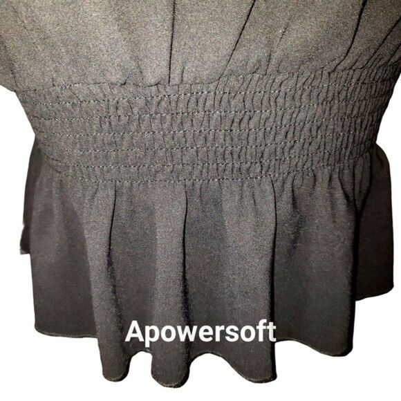 Ruffle Crop Cami (0330) - Picture 5 of 6